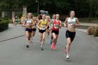 Under-17 womens start at the Northern Road Relays, Blackpool.